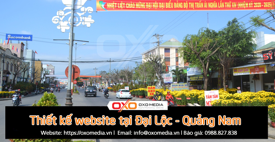 Thiết kế web Đại Lộc chuyên nghiệp, sáng tạo