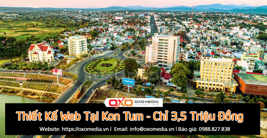 Hiện nay có rất nhiều đơn vị nhận thiết kế web Kon Tum